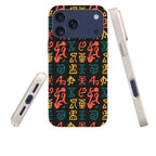 Nsibidi Pulse by Ada Okoye — iPhone Bio-degradable Case — Three Quarter — Finnaij