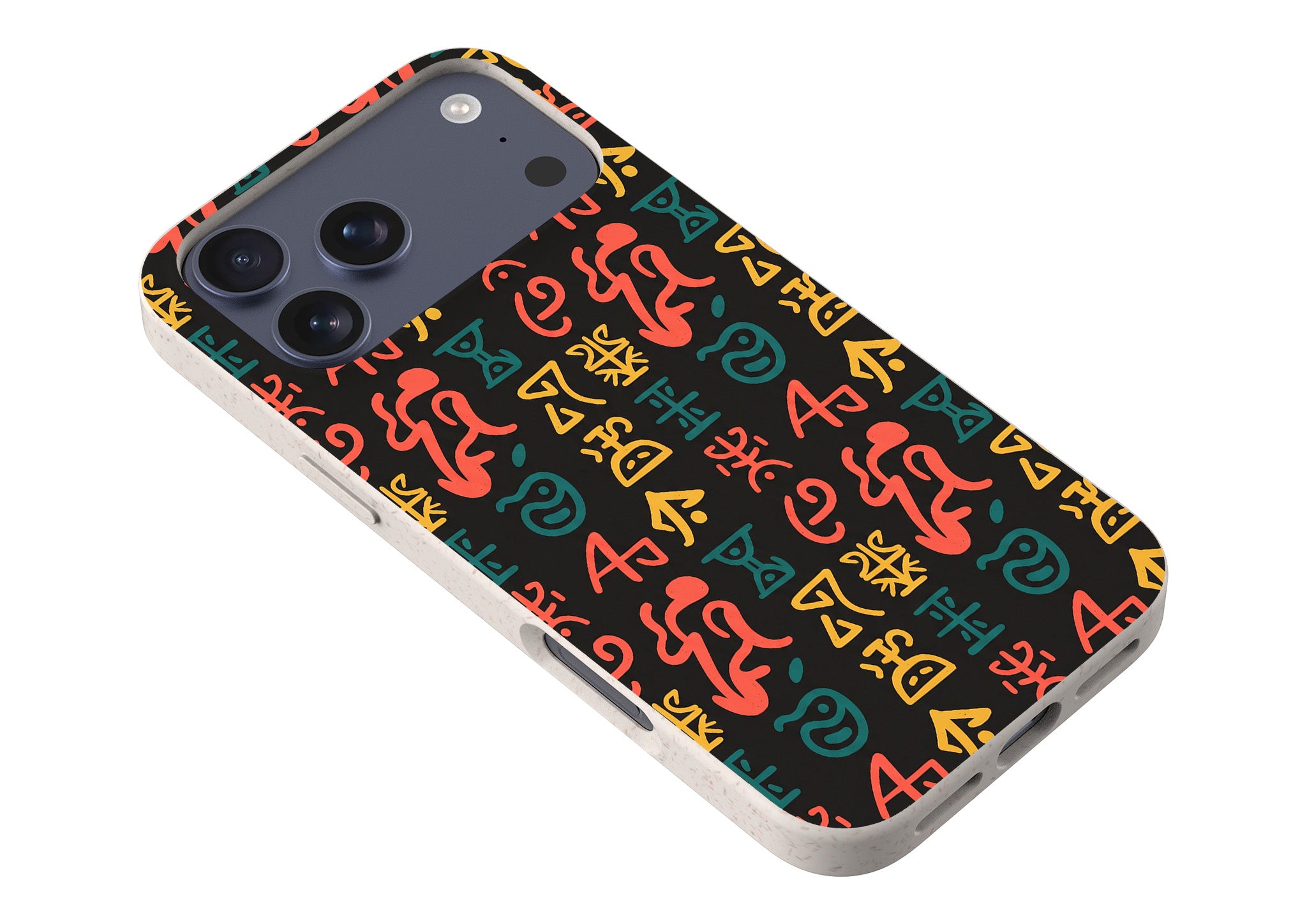 Nsibidi Pulse by Ada Okoye — iPhone Bio-degradable Case — Finnaij