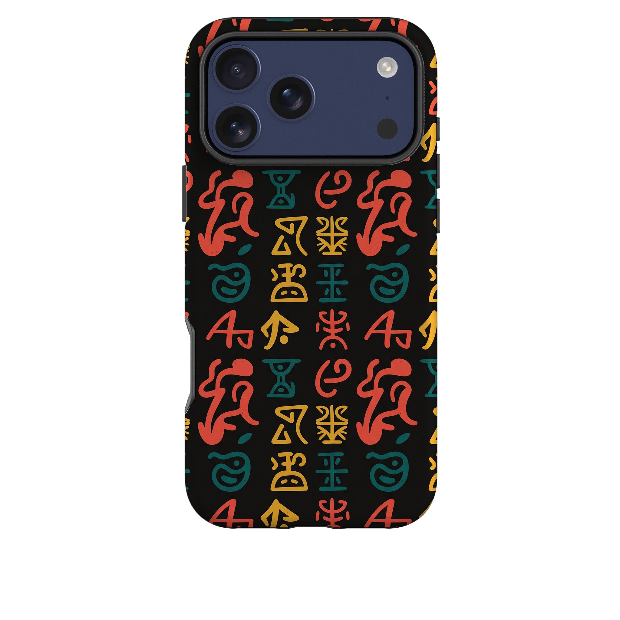 Nsibidi Pulse by Ada Okoye Tough Case for iPhone — Finnaij