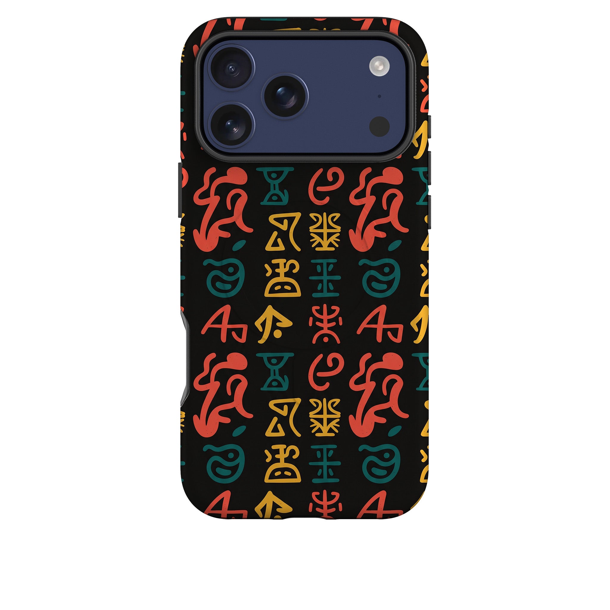 Nsibidi Pulse by Ada Okoye — Magsafe Tough Case for iPhone — Finnaij