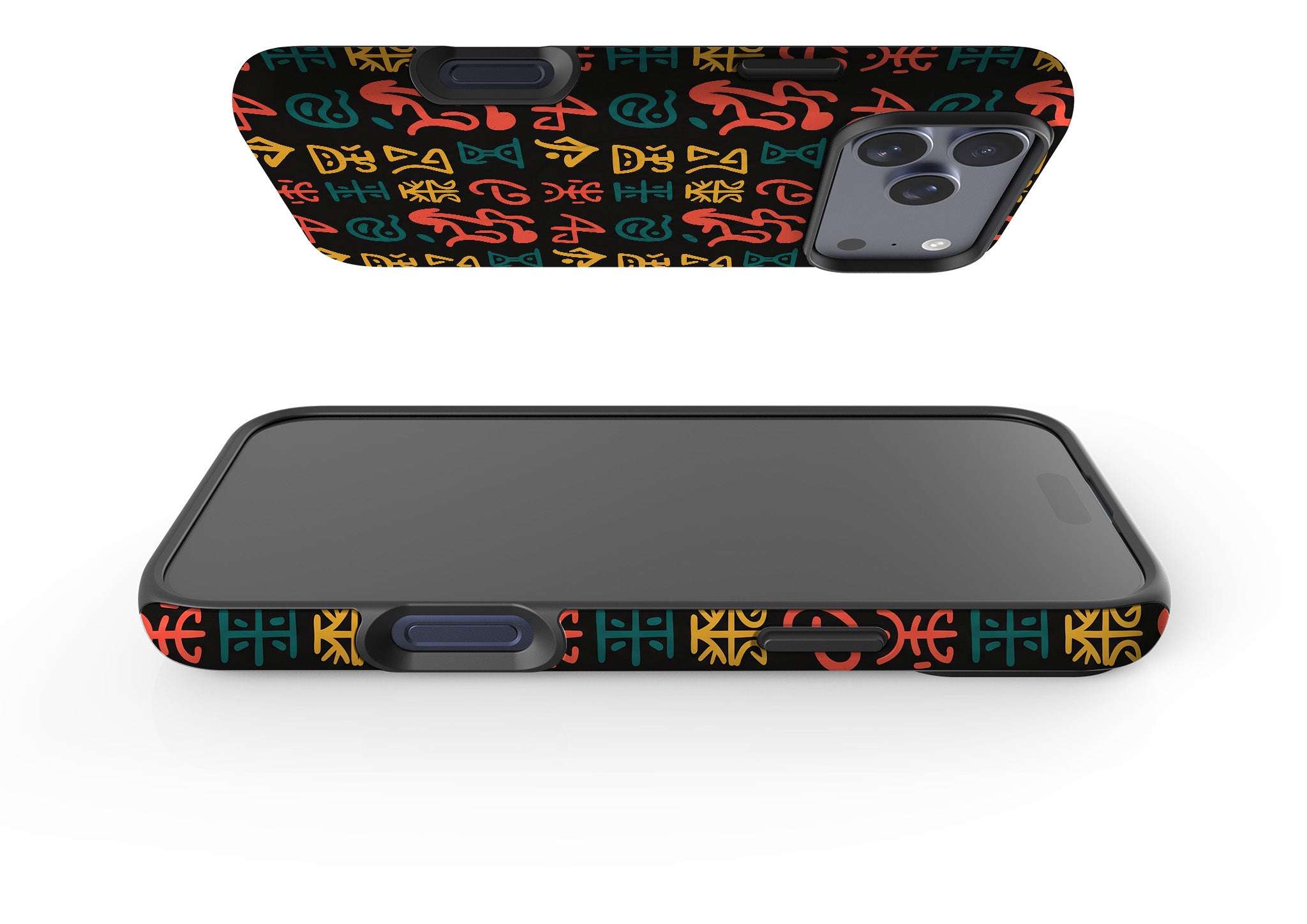 Nsibidi Pulse by Ada Okoye — Magsafe Tough Case for iPhone — Finnaij