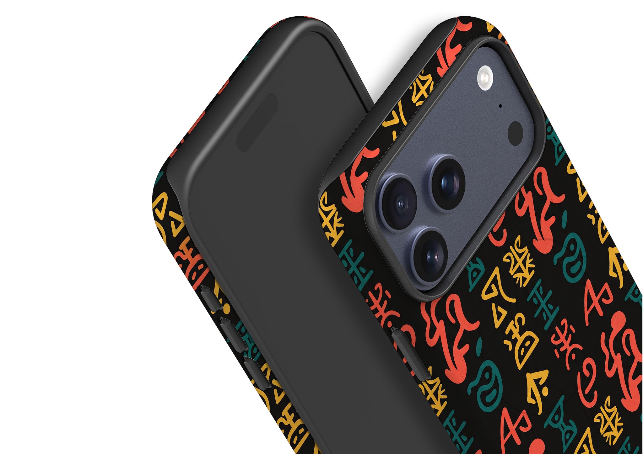 Nsibidi Pulse by Ada Okoye — Magsafe Tough Case for iPhone — Finnaij