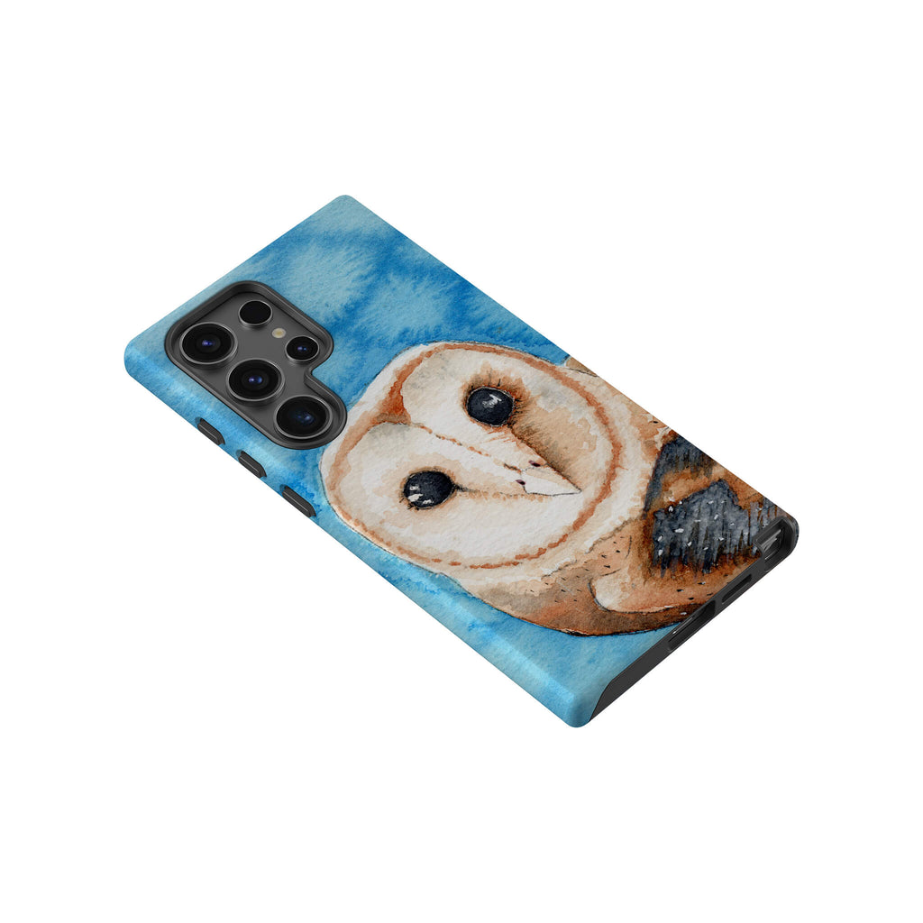 Owly MacOwlface by Hicksy Tough Case for Samsung Galaxy — Finnaij
