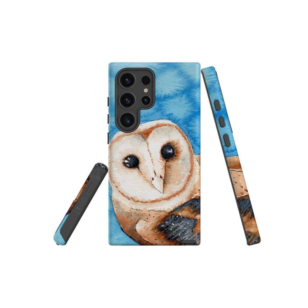 Owly MacOwlface by Hicksy Tough Case for Samsung Galaxy — Finnaij