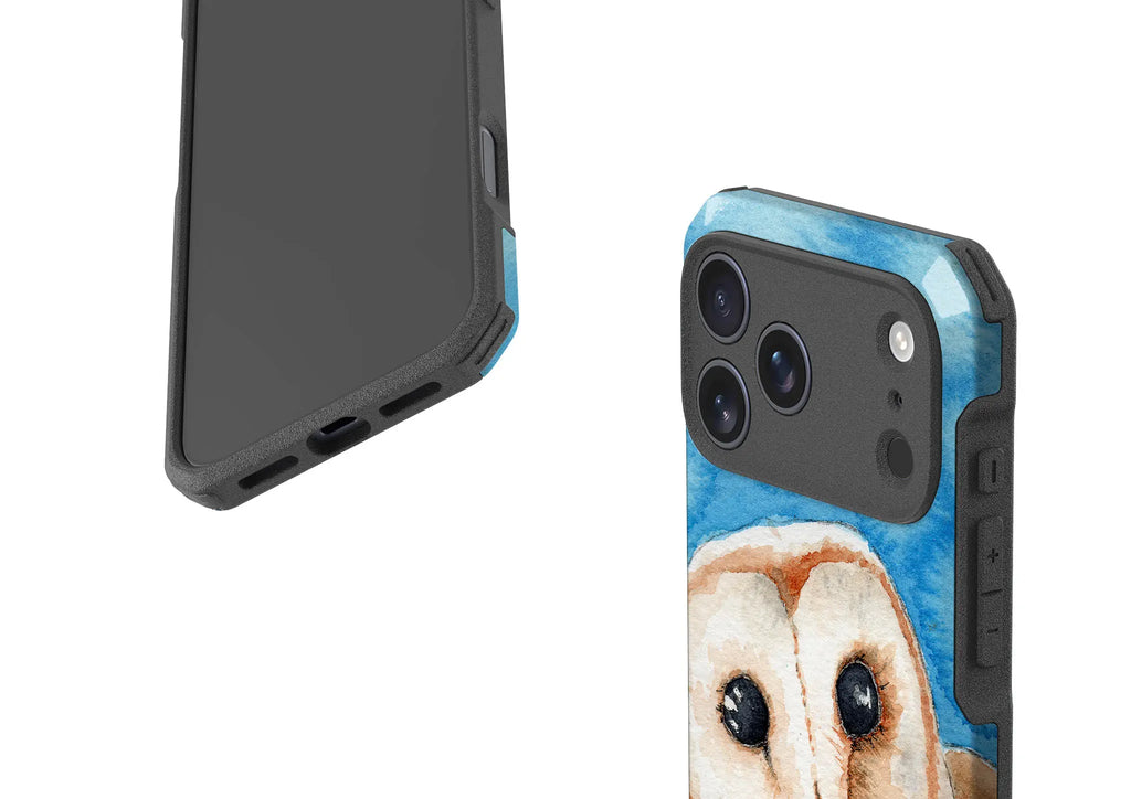 Owly MacOwlface by Hicksy — Impact Armour MagSafe Case for iPhone — Finnaij