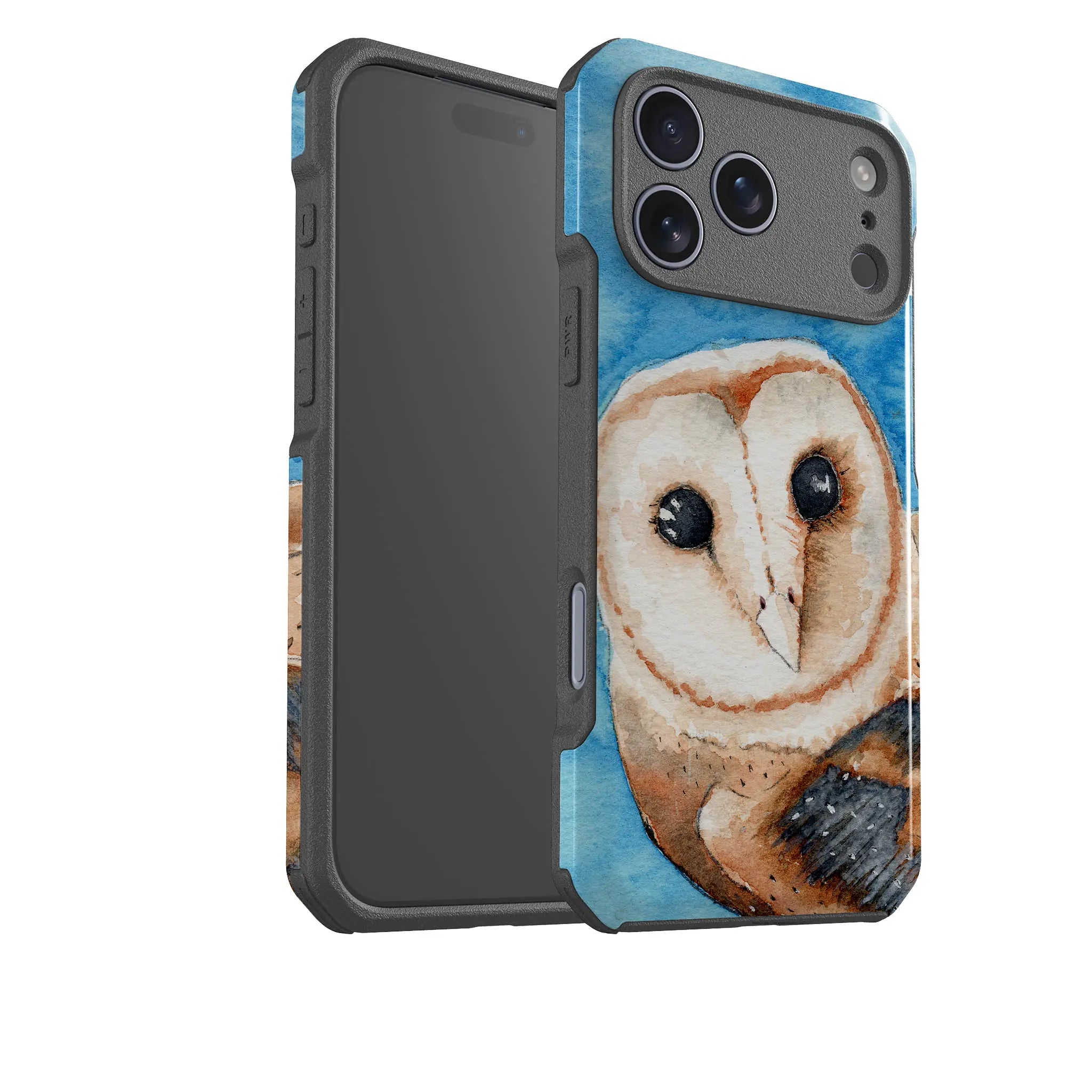 Owly MacOwlface by Hicksy — Impact Armour MagSafe Case for iPhone — Finnaij