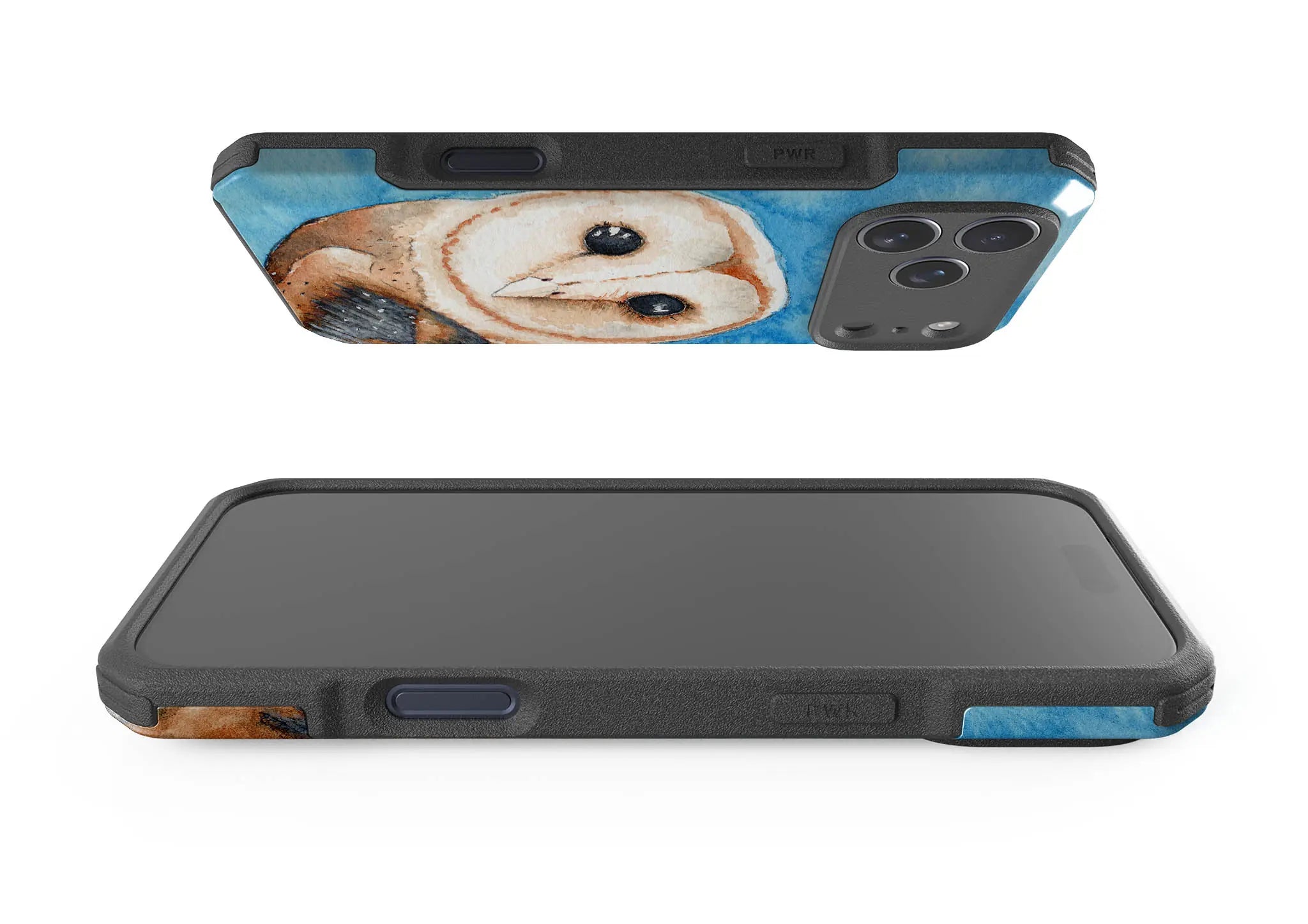 Owly MacOwlface by Hicksy — Impact Armour MagSafe Case for iPhone — Finnaij