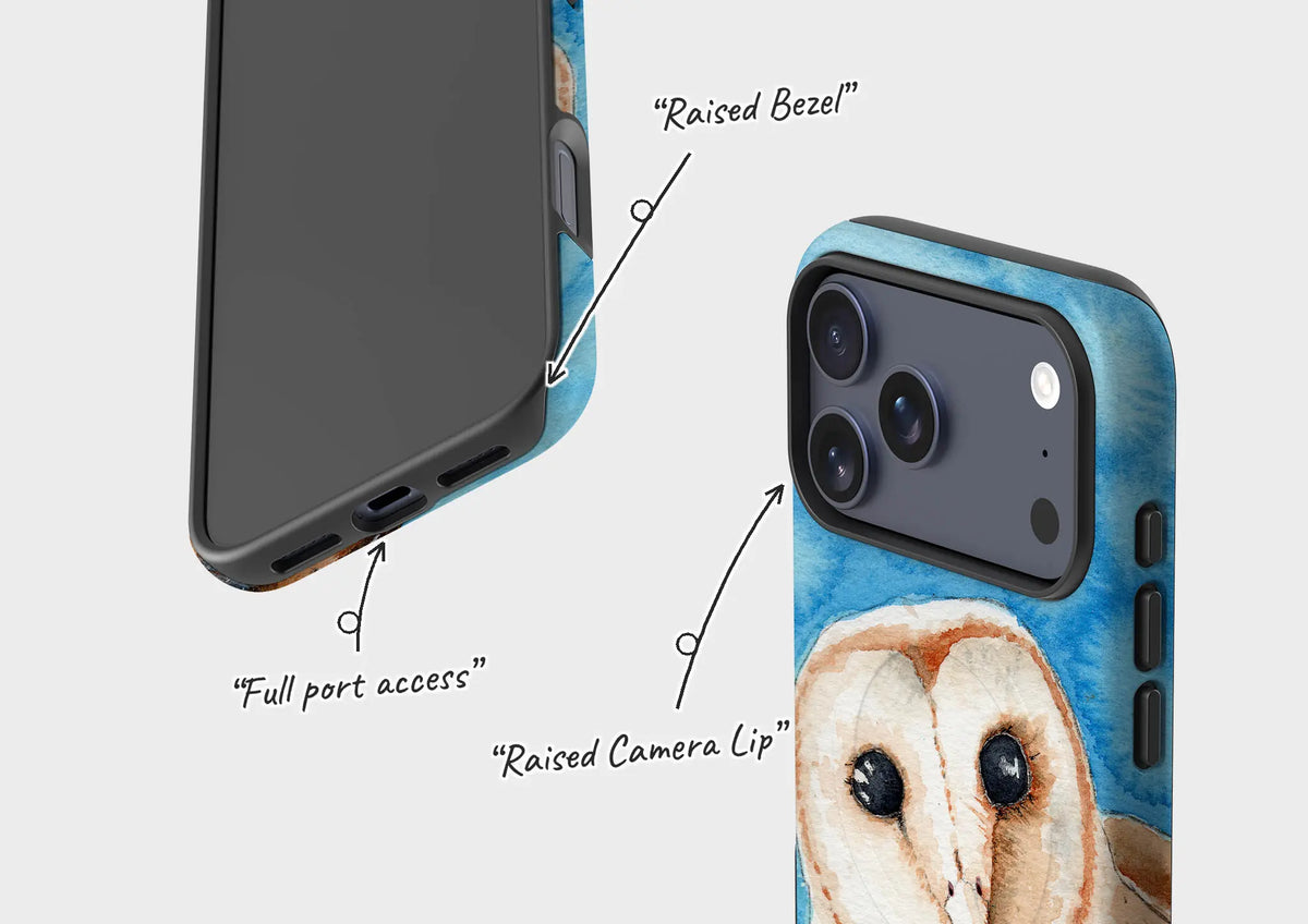 Owly MacOwlface by Hicksy — Magsafe Tough Case for iPhone — Finnaij