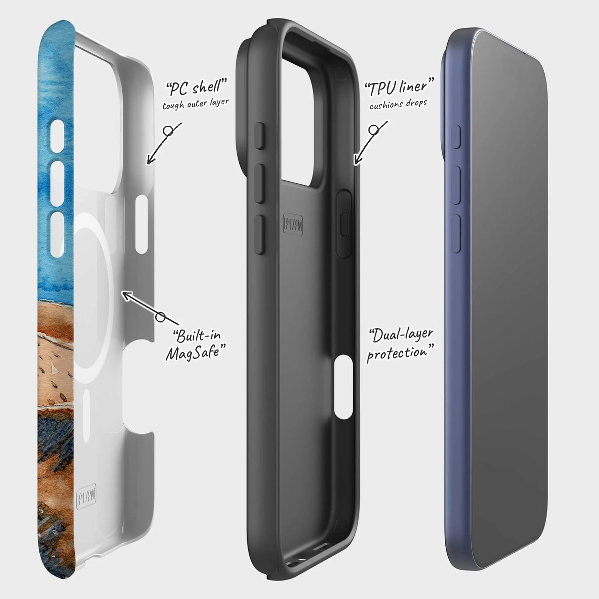 Owly MacOwlface by Hicksy — Magsafe Tough Case for iPhone — Finnaij