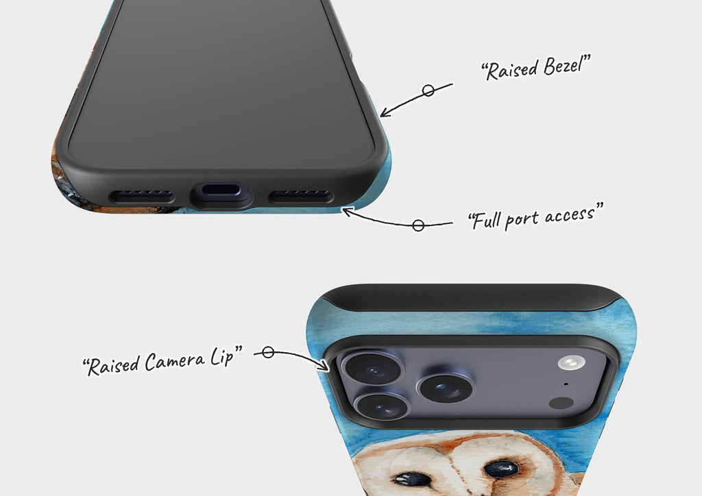 Owly MacOwlface by Hicksy — Magsafe Tough Case for iPhone — Finnaij