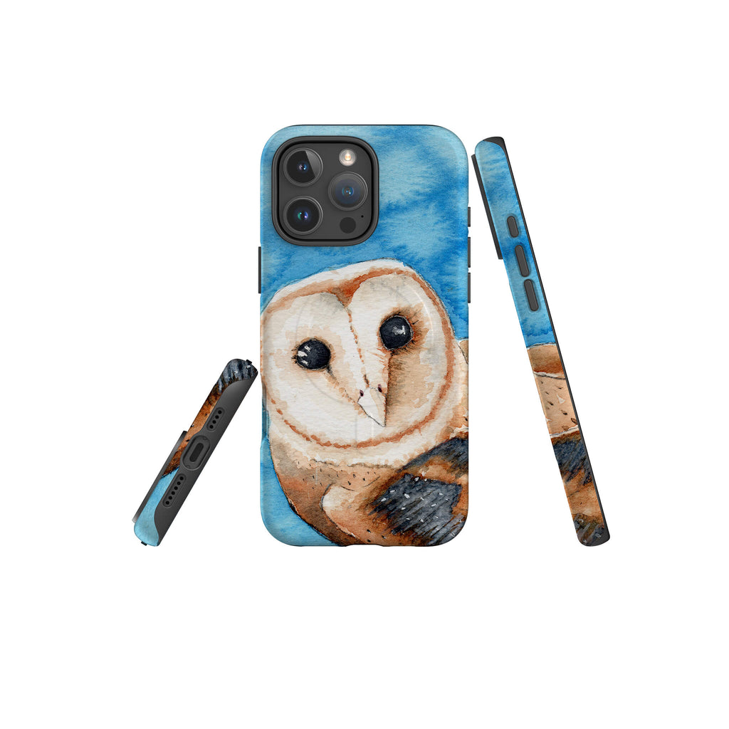 Owly MacOwlface by Hicksy MagSafe Tough Case for iPhone — Finnaij