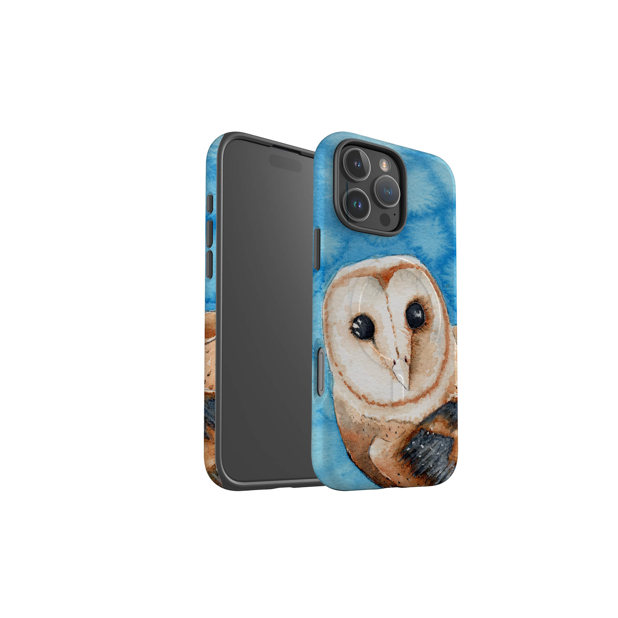 Owly MacOwlface by Hicksy MagSafe Tough Case for iPhone — Finnaij