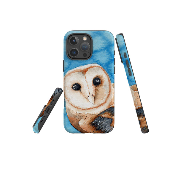 Owly MacOwlface by Hicksy - iPhone Tough Case