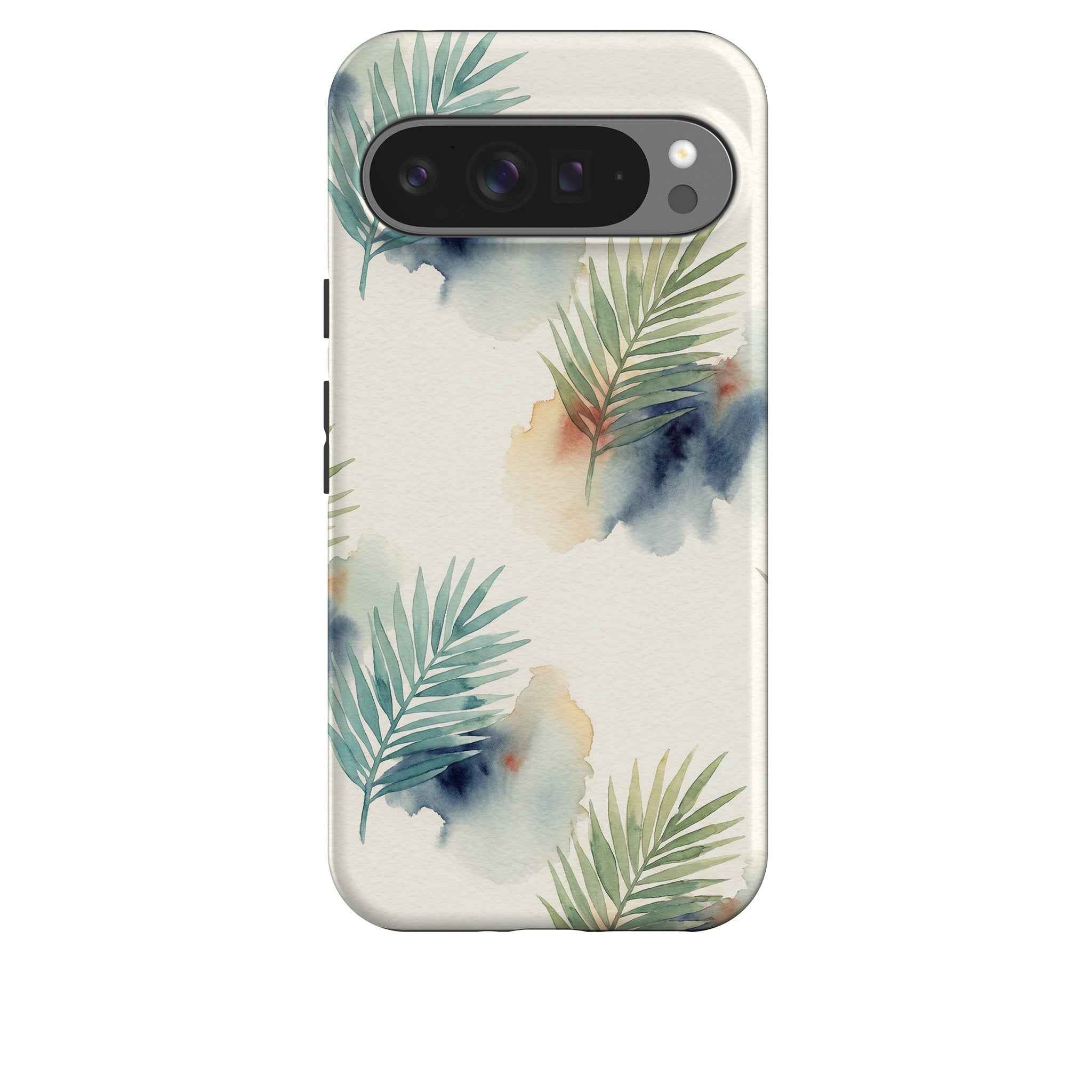 Palm Frond Breeze Pattern by Tobi Akinyemi — Tough Case for Google Pixel — Finnaij