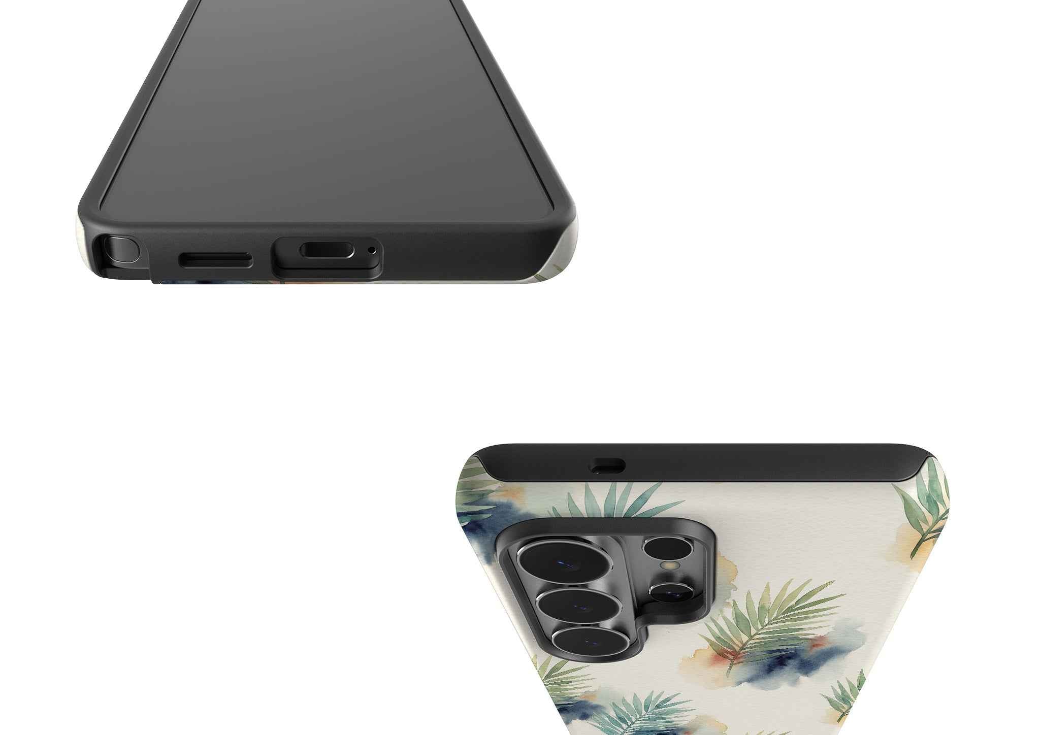 Palm Frond Breeze Pattern by Tobi Akinyemi — Tough Case for Samsung Galaxy — Finnaij