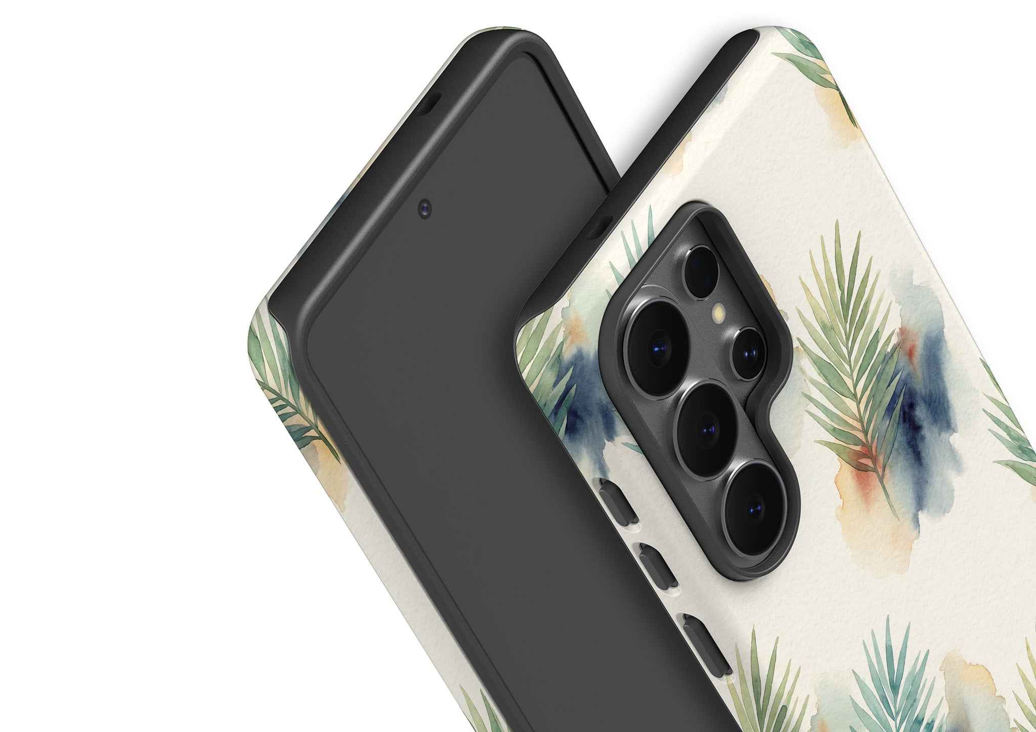 Palm Frond Breeze Pattern by Tobi Akinyemi — Tough Case for Samsung Galaxy — Finnaij