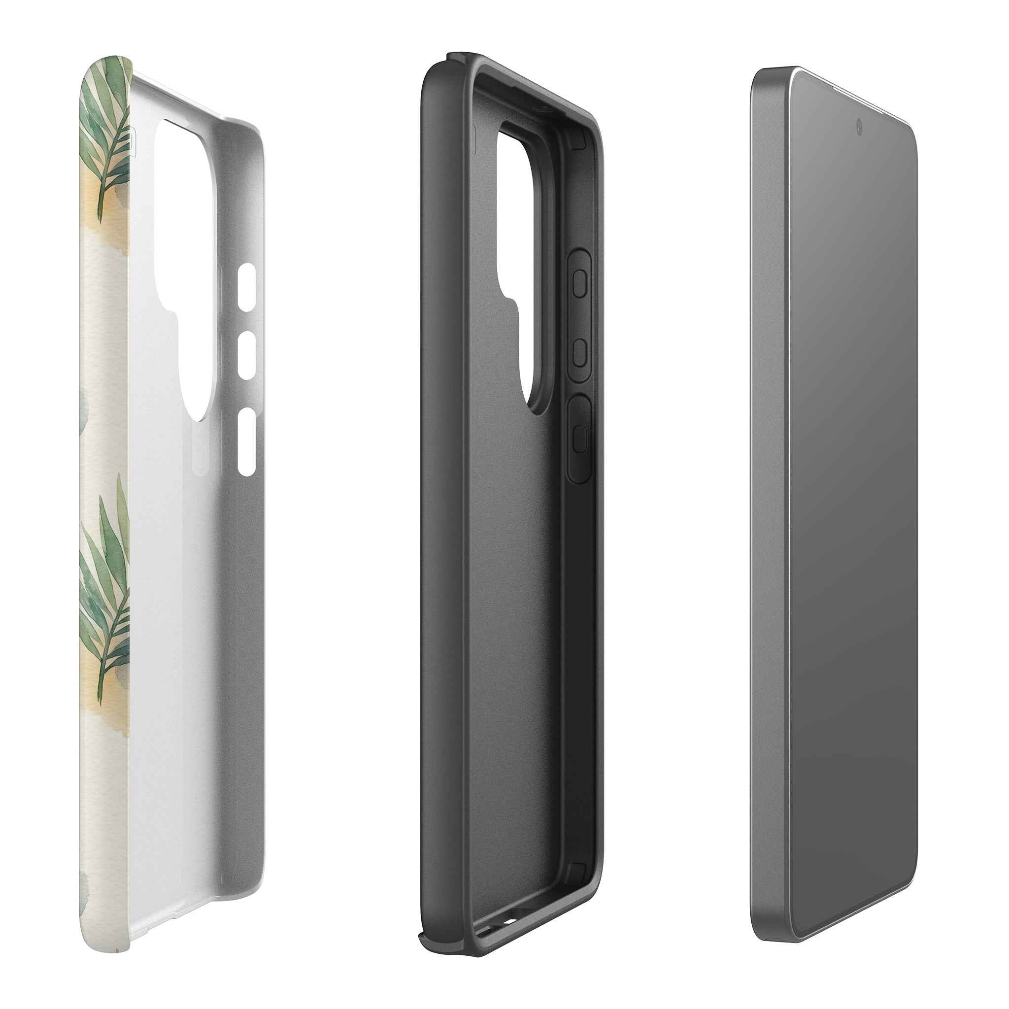 Palm Frond Breeze Pattern by Tobi Akinyemi — Tough Case for Samsung Galaxy — Finnaij