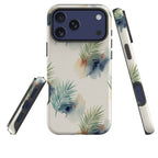 Palm Frond Breeze Pattern by Tobi Akinyemi — Tough Case for iPhone — Three Quarter — Finnaij