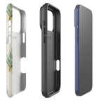 Palm Frond Breeze Pattern by Tobi Akinyemi — Tough Case for iPhone — Finnaij