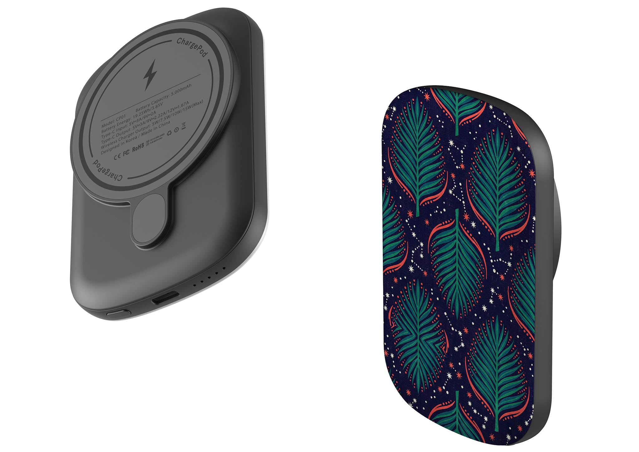 Palm Frond Constellations by Ada Okoye — MagSafe CHARGEPOD — Finnaij