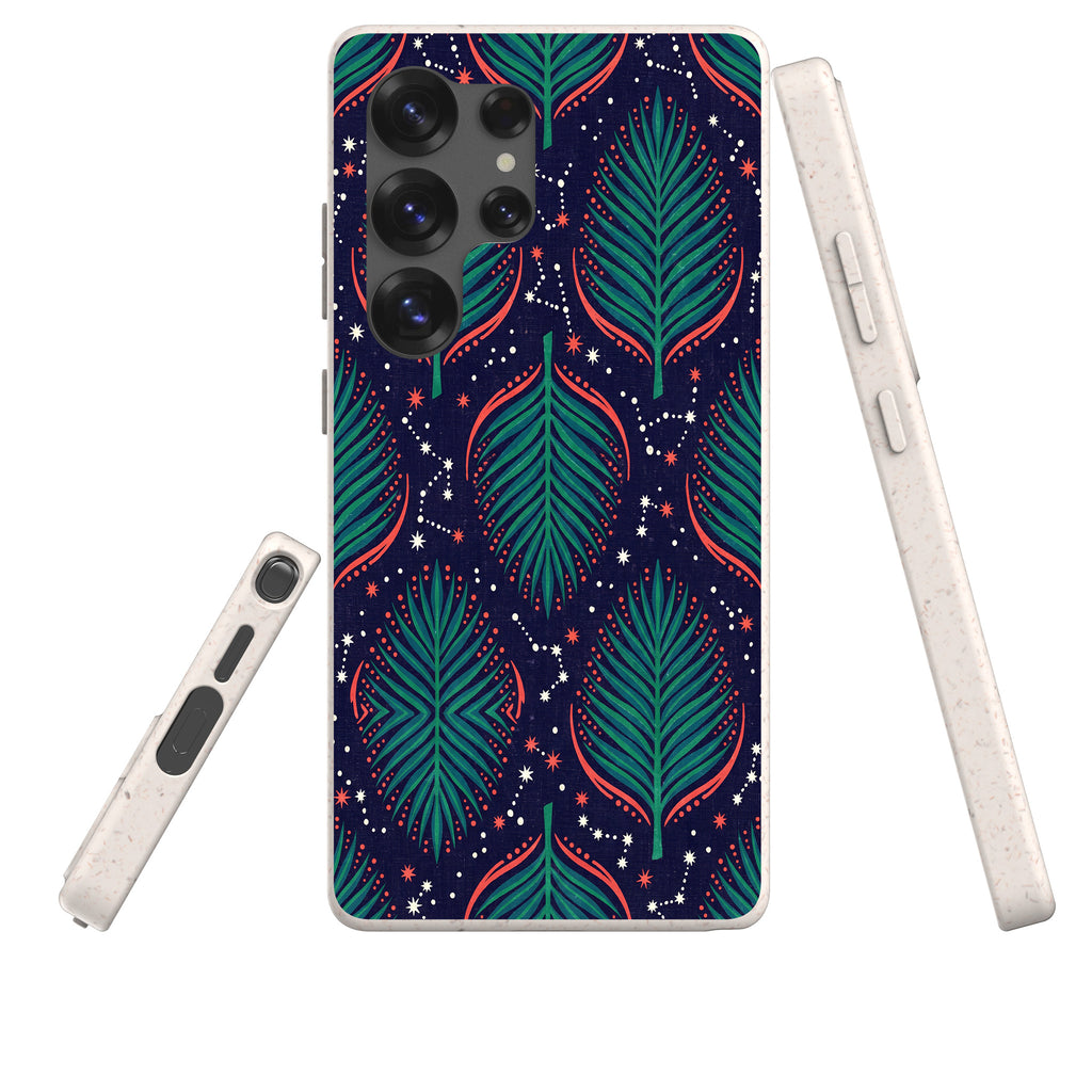 Palm Frond Constellations by Ada Okoye Bio-degradable Case for Samsung Galaxy — Finnaij