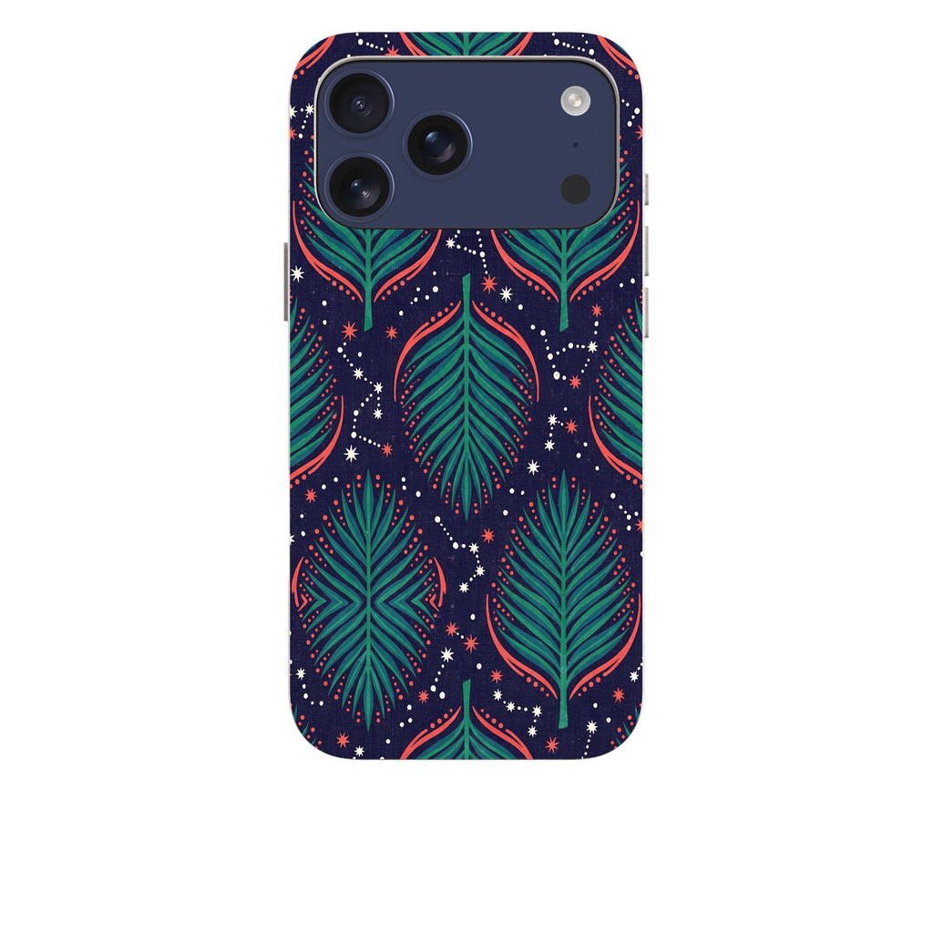 Palm Frond Constellations by Ada Okoye — iPhone Bio-degradable Case — Finnaij