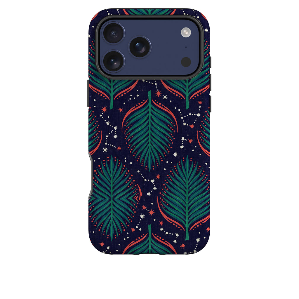 Palm Frond Constellations by Ada Okoye — MagSafe Tough Case for iPhone — Finnaij