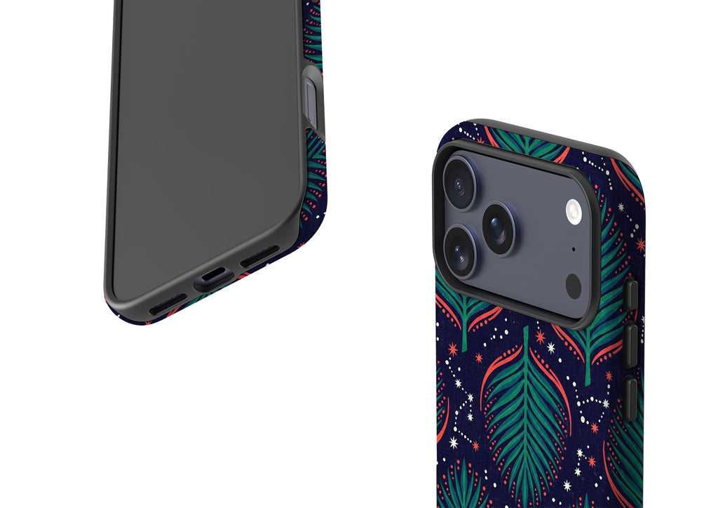 Palm Frond Constellations by Ada Okoye — MagSafe Tough Case for iPhone — Finnaij