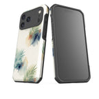 Palm Frond Breeze Pattern by Tobi Akinyemi — Impact Armour MagSafe Case for iPhone — Finnaij