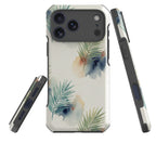 Palm Frond Breeze Pattern by Tobi Akinyemi — Impact Armour MagSafe Case for iPhone — Three Quarter — Finnaij