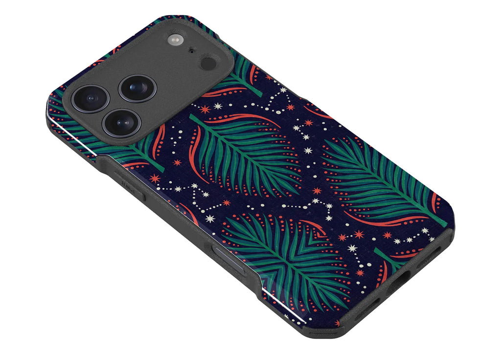 Palm Frond Constellations by Ada Okoye — Impact Armour MagSafe Case for iPhone — Finnaij
