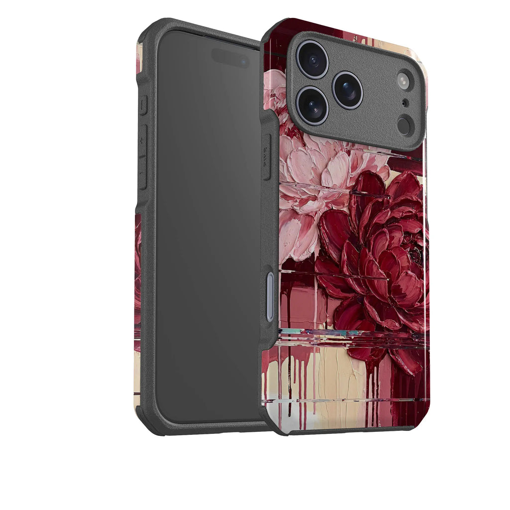 Peonies by Frida Lövström — Impact Armour MagSafe Case for iPhone — Finnaij