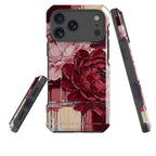 Peonies by Frida Lövström — Impact Armour MagSafe Case for iPhone — Three Quarter — Finnaij