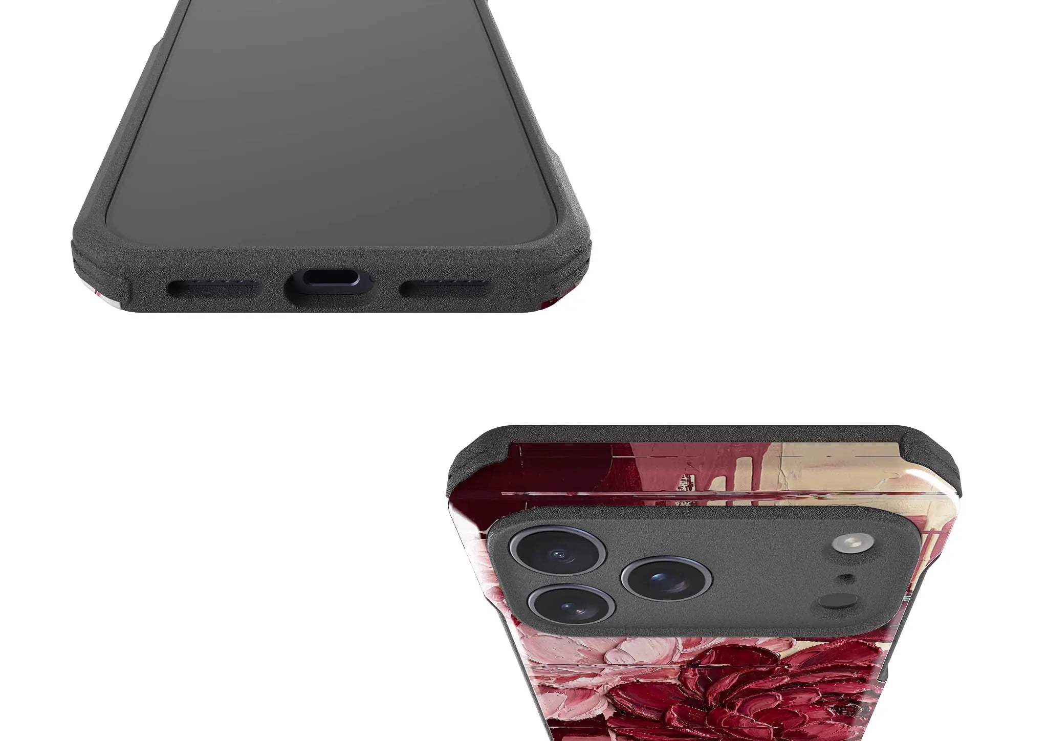 Peonies by Frida Lövström — Impact Armour MagSafe Case for iPhone — Finnaij
