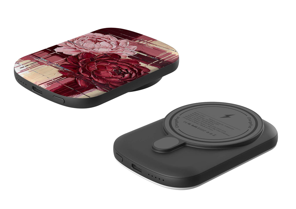 Peonies by Frida Lövström — MagSafe CHARGEPOD — Finnaij