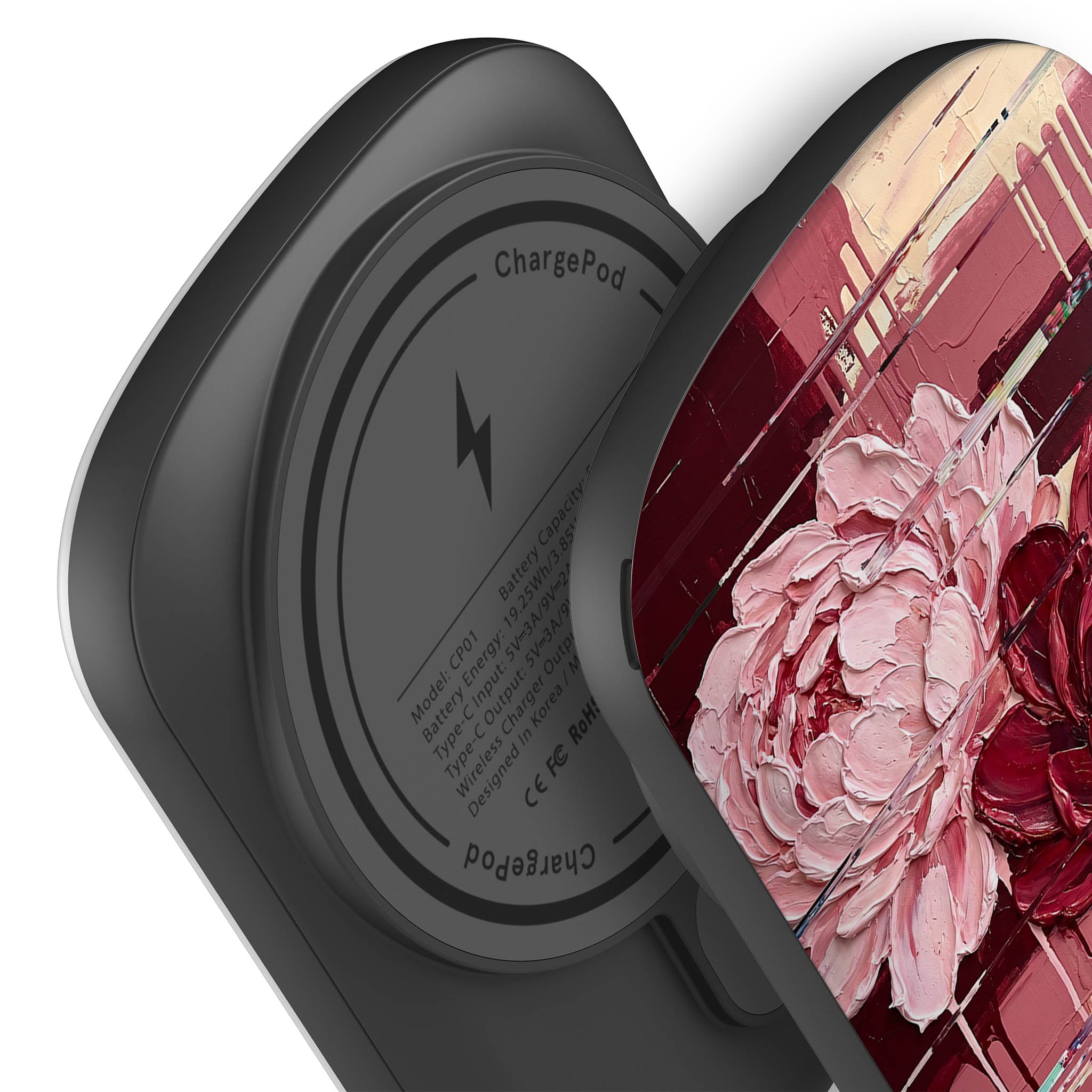 Peonies by Frida Lövström — MagSafe CHARGEPOD — Finnaij