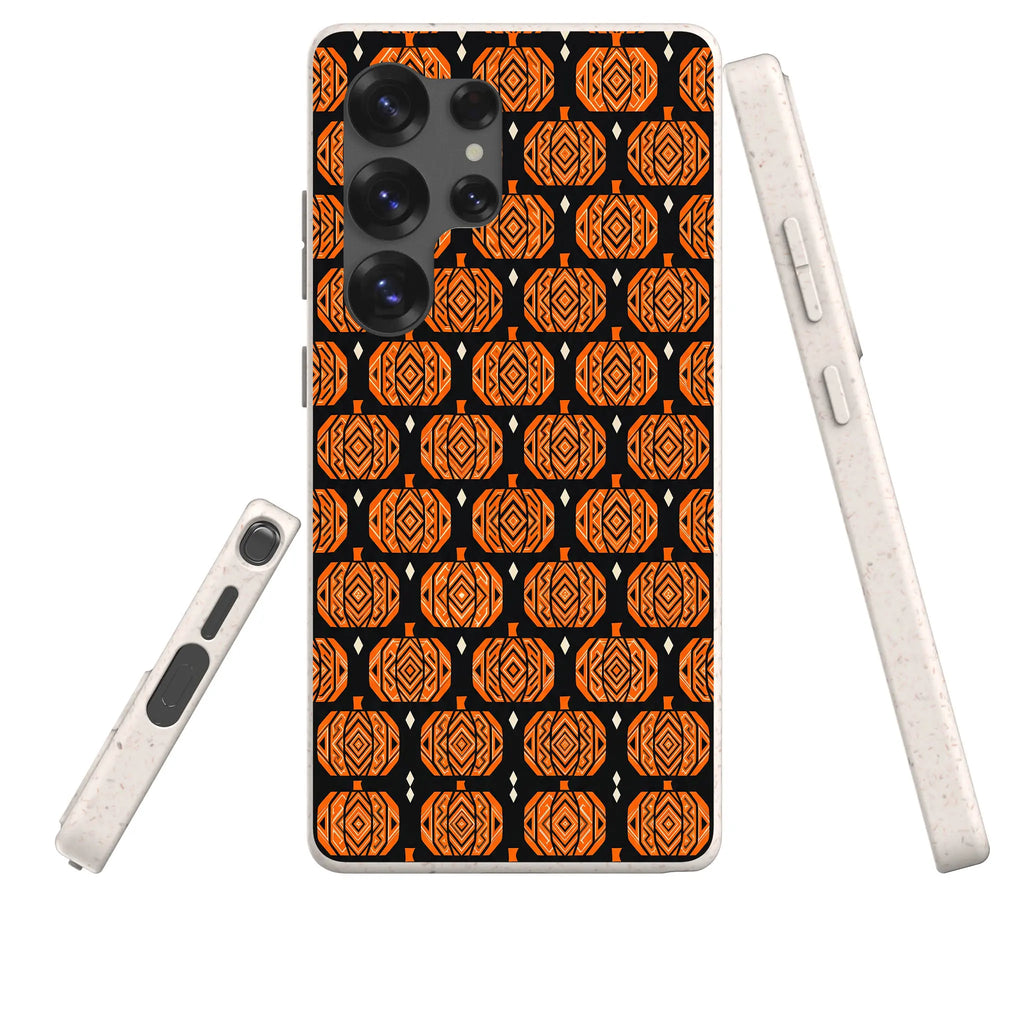 Pumpkin Runo — Samsung Galaxy Bio-degradable Case — Three Quarter — Finnaij