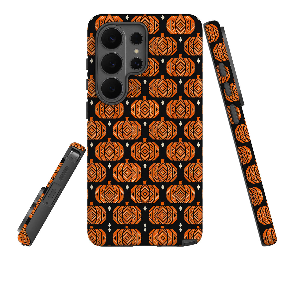 Pumpkin Runo — Tough Case for Samsung — Three Quarter — Finnaij