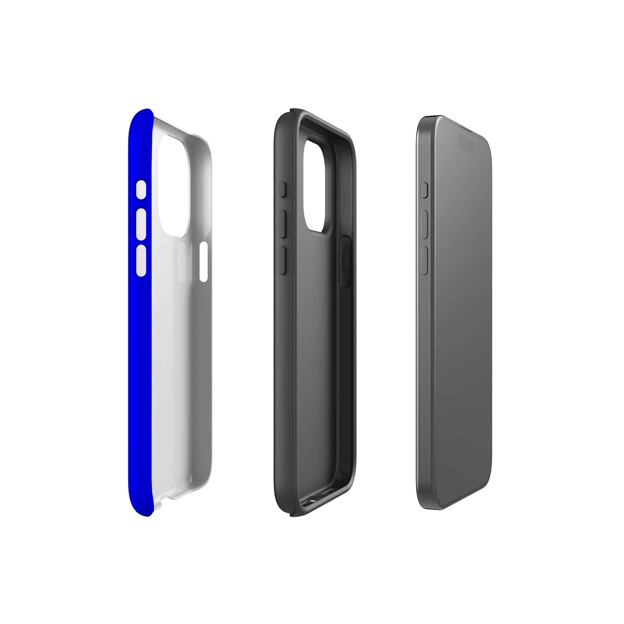 Rainbow Series Blue Tough Case for iPhone — Finnaij