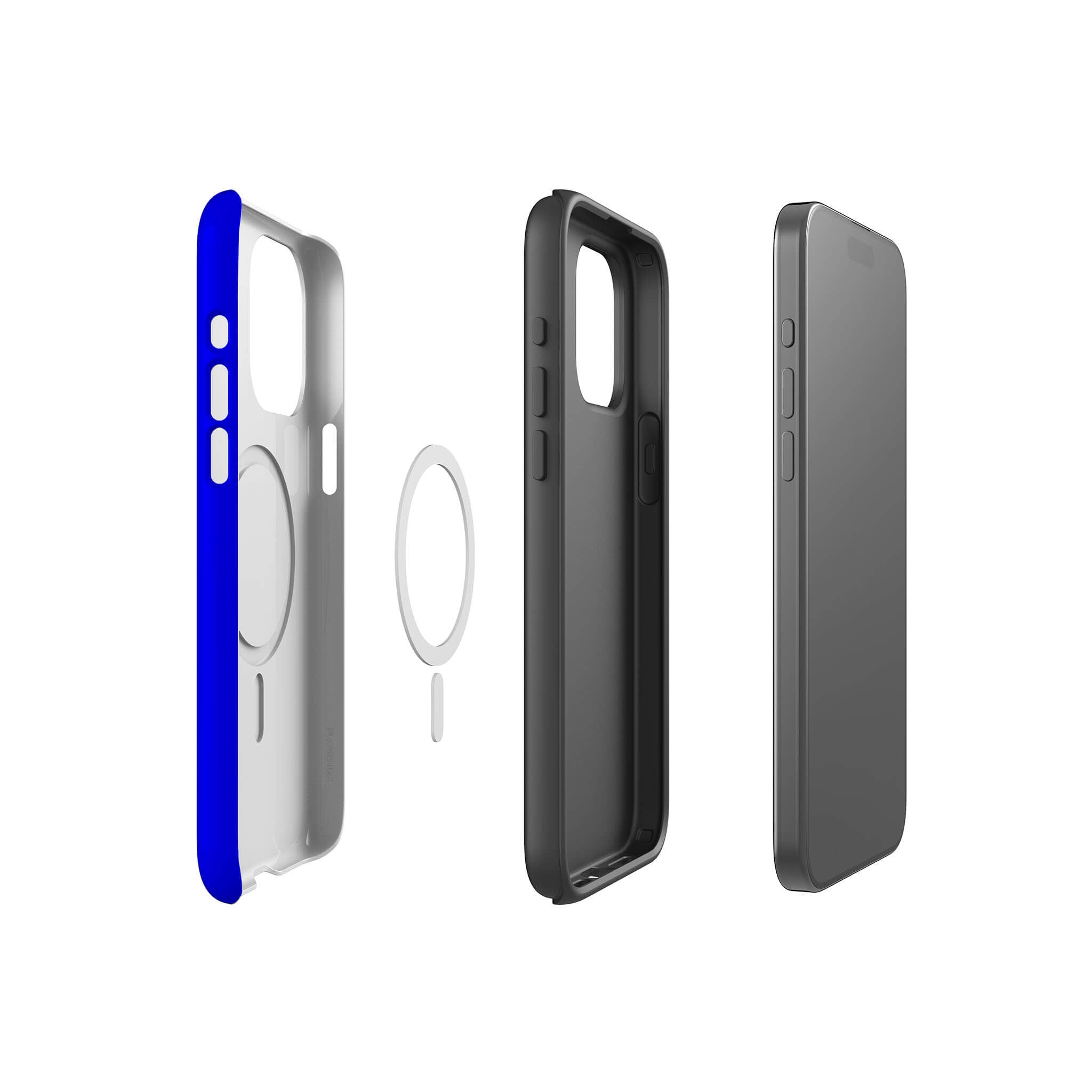 Rainbow Series Blue MagSafe Tough Case for iPhone — Finnaij
