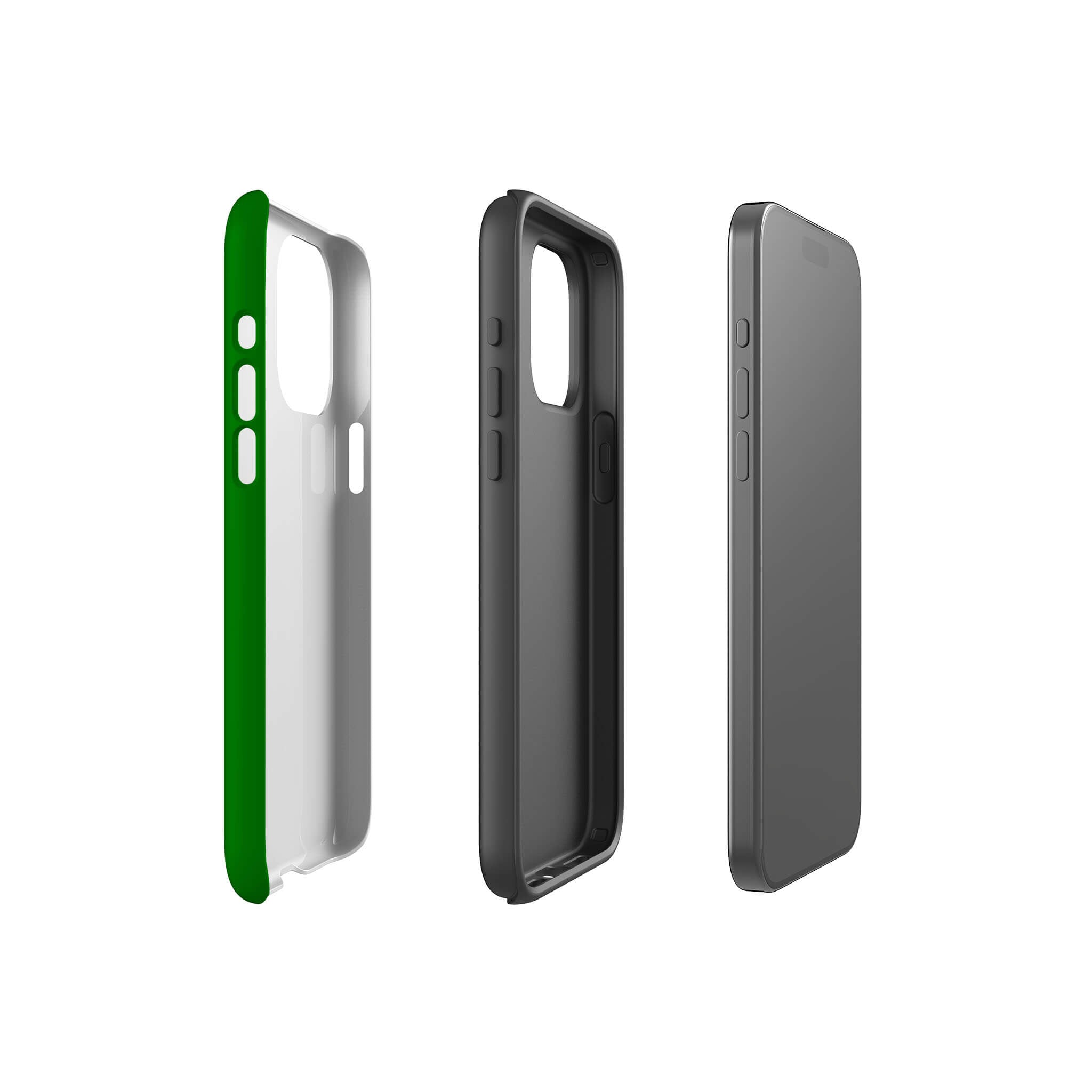 Rainbow Series Green Tough Case for iPhone — Finnaij