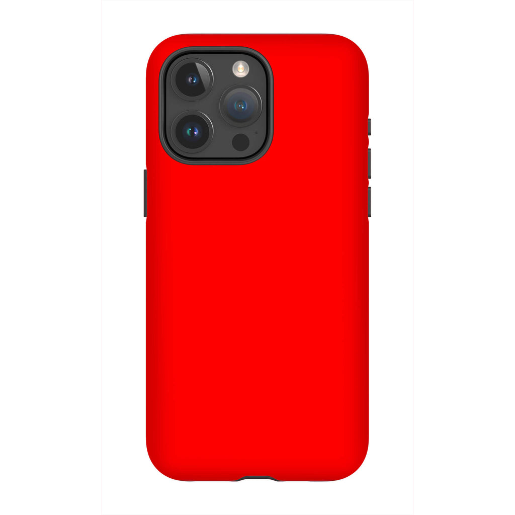 Rainbow Series Red Tough Case for iPhone — Finnaij