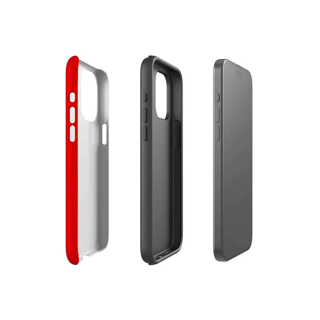 Rainbow Series Red Tough Case for iPhone — Finnaij