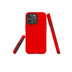 Rainbow Series Red — Magsafe Tough Case for iPhone — Three Quarter — Finnaij