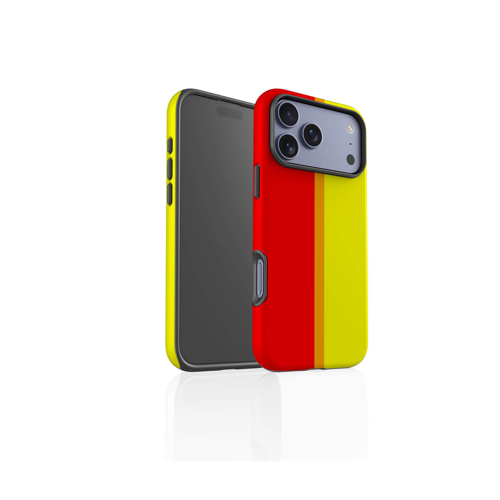 Rainbow Series Red Yellow Tough Case for iPhone — Finnaij