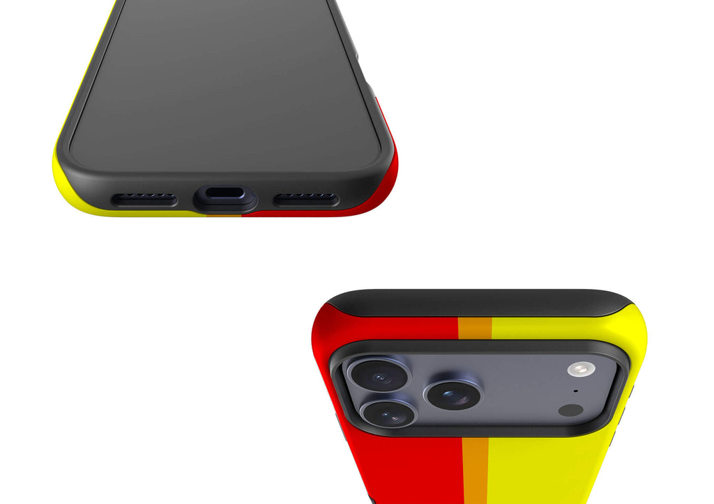 Rainbow Series Red Yellow Tough Case for iPhone — Finnaij