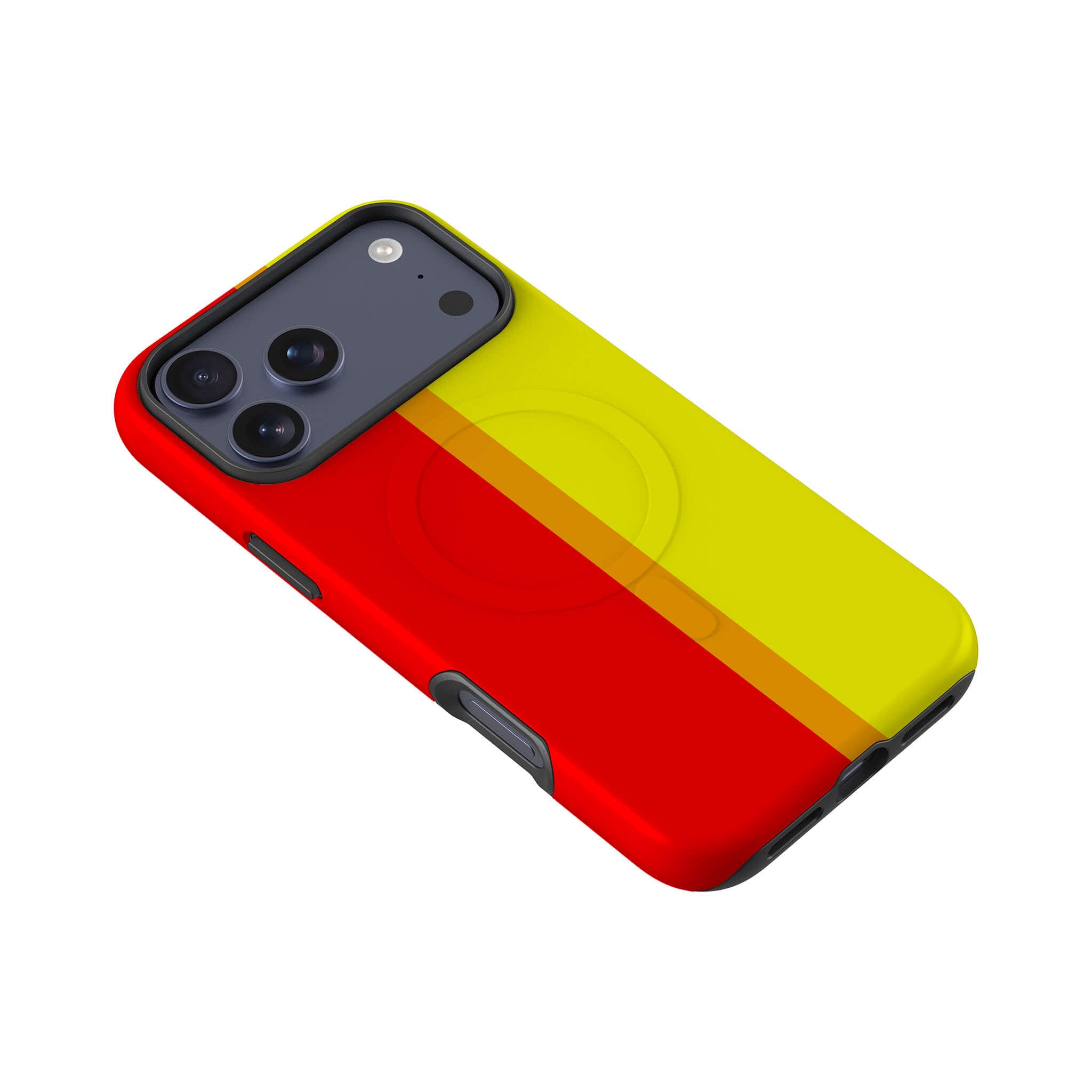 Rainbow Series Red Yellow — Magsafe Tough Case for iPhone — Finnaij