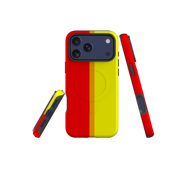 Rainbow Series Red Yellow - iPhone Magsafe Tough Case
