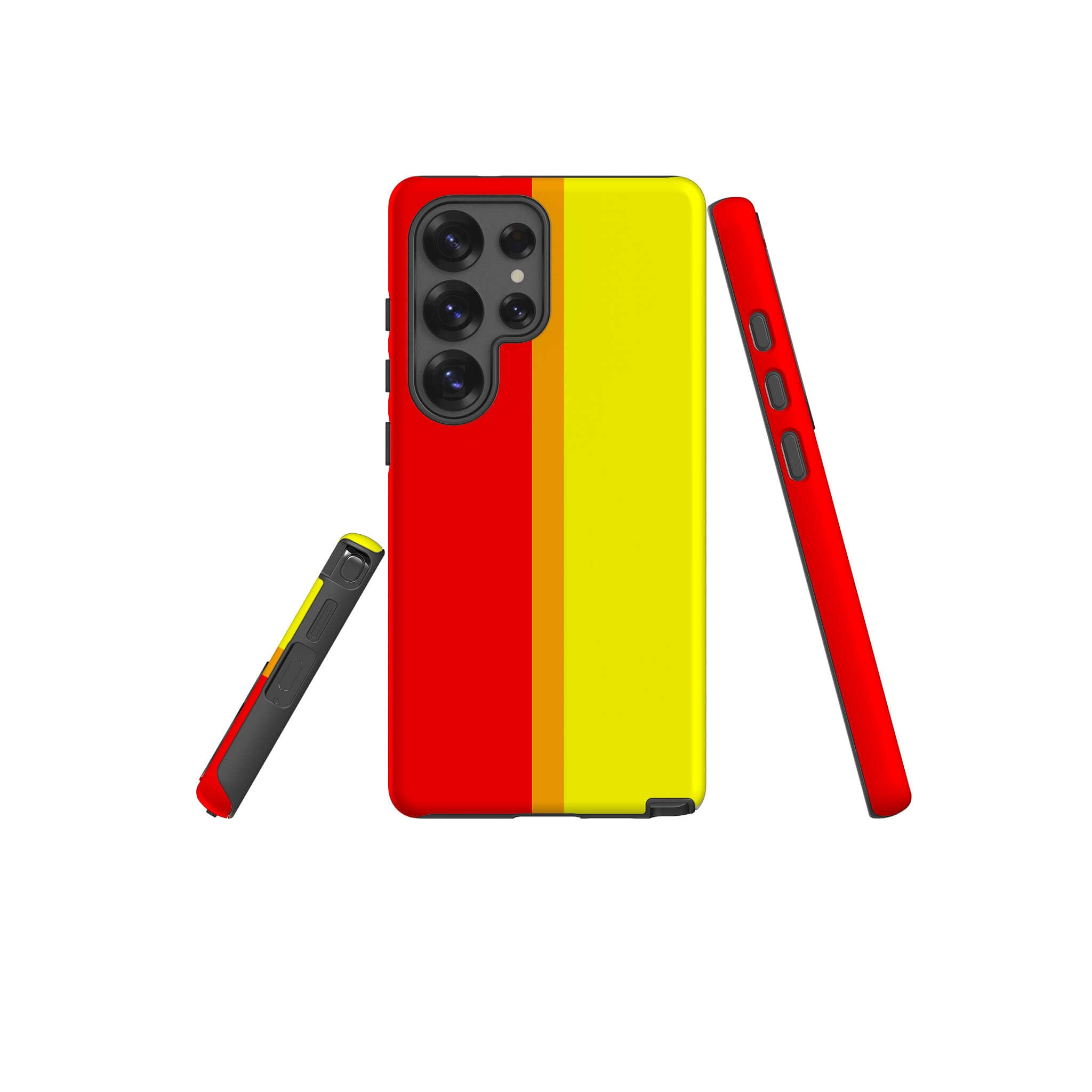 Rainbow Series Red Yellow Tough Case for Samsung Galaxy — Finnaij