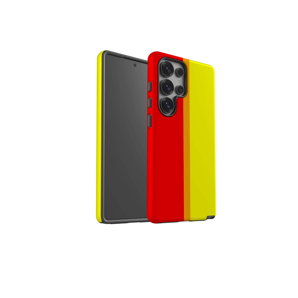 Rainbow Series Red Yellow Tough Case for Samsung Galaxy — Finnaij